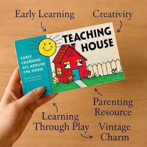 📚3 for $15 | Teaching House: Early Learning All‎ Around the House Activity Book